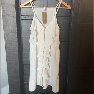 Women’s Francesca’s Collections Ruffle Dress Size Medium